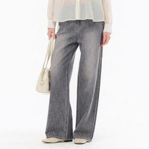 체이스컬트 HC03 여성 그레이 린녠라이크 와이드 데님 FBRG2377C0