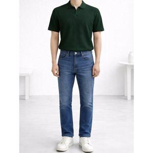 [바쏘옴므]26SS남성 반팔 오픈 카라넥 PK 폴로티셔츠AGNWSA2GK83