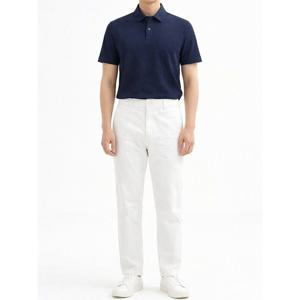 [바쏘옴므]26SS 남자 일자슬림핏 화이트데님 청바지 AWHWA1PN85