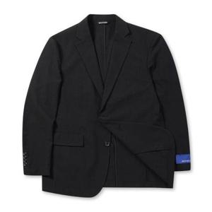 브렌우드 BRJCM26921BKX 워셔블 릴렉스핏 솔리드 써커 자켓