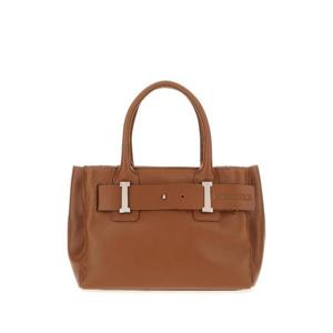 26SS ICEBERG 브라운 레더 핸드백 72SA68152218 TP573798919