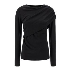 이자벨마랑 아스나 드레이프 울 저지 탑 HT0515FEC4J26I 01BK