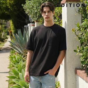 [에디션] 포켓포인트 심플 반팔 티셔츠 (NEE2TR1902)