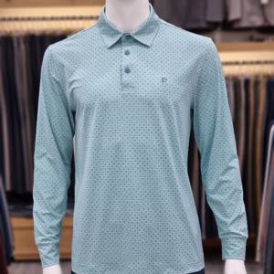 [크로커다일남성]봄 고탄력 기능성 올오버 카라티셔츠 PQTS19024