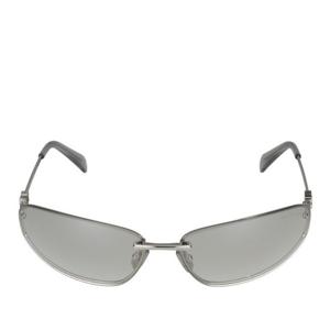 미우미우 림리스 하프 프레임 메탈 선글라스 0MU A50S 1BC8H1