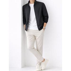 [바쏘옴므]26SS 남성 초경량 바람막이 블루종 점퍼 ABKWA2UA17