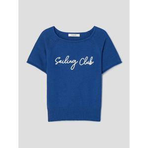 (356351WMAP) [에잇세컨즈] 레터링 반팔 풀오버  블루