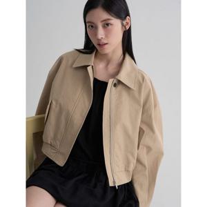 (356339WM1A) [에잇세컨즈] 코튼 숏 블루종  베이지