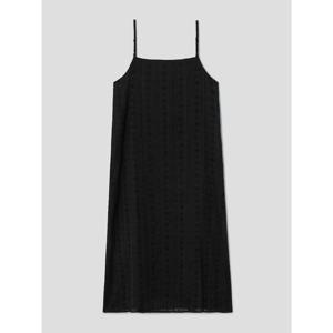 (356471WM05) [에잇세컨즈] 아일렛 롱 원피스  블랙