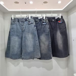 [행텐주니어]스판 버뮤다핏 밴딩 청바지14570-056-401-10