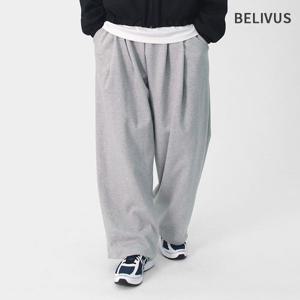 [빌리버스]빌리버스 남자 핀턱 와이드 트레이닝 팬츠 BBNP035