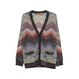 미소니 긴팔 티셔츠 DS26SM03BC005Y MULTI DARK S72P0