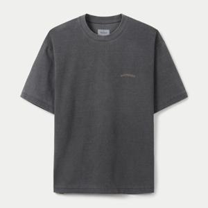 [시리즈(series)]피그먼트 백프린트 오버핏 반팔티(SATAM25994CHX)