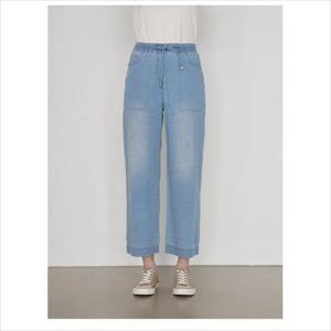 올리비아로렌 HC04 밴딩 와이드 데님 팬츠 VVCMP5M4271