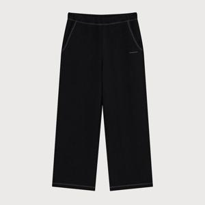 [커버낫]커버낫 우먼 스트레이트 스웻 팬츠 블랙 CO2601PT80BK