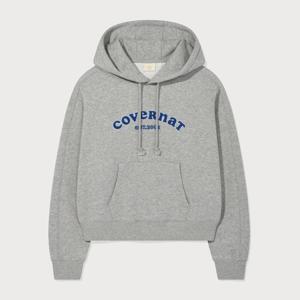 [커버낫]커버낫 우먼 쿠퍼로고 후디 멜란지 그레이 CO2601HD70MG