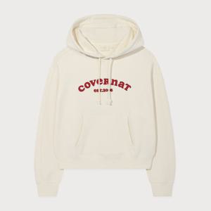 [커버낫]커버낫 우먼 쿠퍼로고 후디 아이보리 CO2601HD70IV