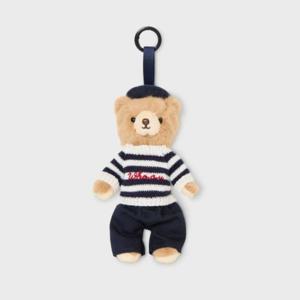 [후아유]남녀공용 Fluffy Bear Stripe Keyring WHAWG2411A