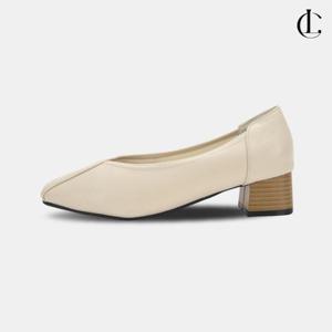 엘케이트 여자 봄 캐주얼 하객룩 로우힐 펌프스 구두 LVCS005