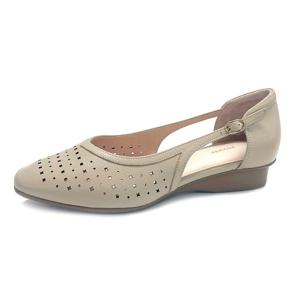 [에스콰이아(여성화)]에스콰이아 여성 펀칭 사이드오픈 단화-EQCMST605IV