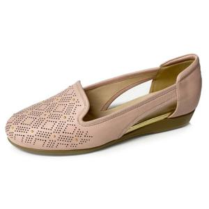 [에스콰이아(여성화)]에스콰이아 여성 펀칭 사이드오픈 단화-EQCMST606PI