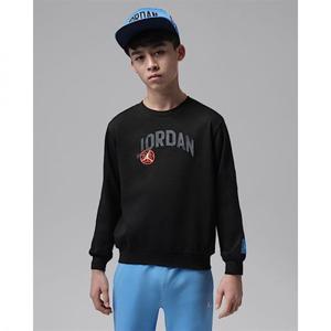 나이키 조던 주니어 다이너스티 프렌치 테리 크루 - 블랙 IU5381-010 402534