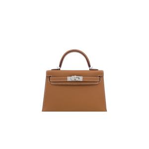 [엘러브] 에르메스 미니켈리투 카멜골드 은장 K각인 6HH0121