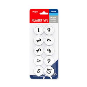 [마그피아] 숫자자석/MMN-0110 35*9.4mm/1~10