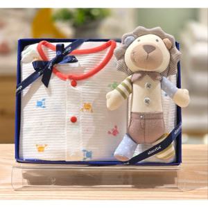 압소바 HK(아기선물)프랭클린 반소내의 애착딸랑이세트(26년SS) (A1B10391A3)