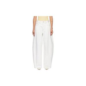 26 SS 쟈크뮈스 여성 오프 화이트 더 오발로 드 님 데님 데님 진 261553F069005