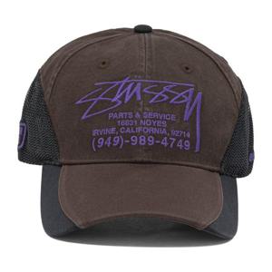 스투시 코튼 베이스볼 캡 13112051001 BROWN