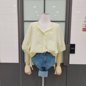 [반에이크]반에이크 볼륨퍼프와이드셔츠VB54BLMD05Z_SC