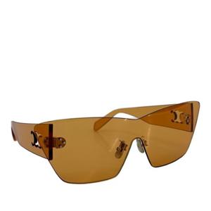 셀린느 컷아웃 템플 로고 쉴드 선글라스 4S351CPLN 11H0