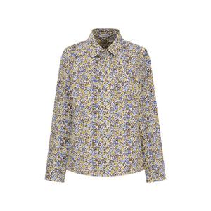 올리비아하슬러 정핏 플라워 프린트 블라우스_OHFSBL202