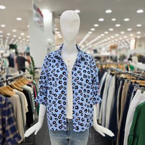 [벨라디터치]셔츠형 블라우스 V1F2BL44