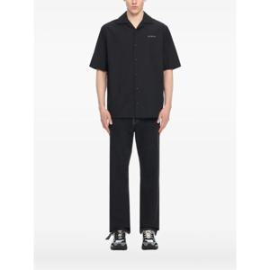 오프화이트 반팔 셔츠 44XGG01FS26 F003 001 BLACK