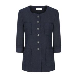 [JJ JIGOTT][JJ지고트]아웃 포켓 트위드 재킷 GP4A0JKR61_DG