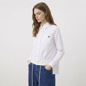 [막스카라]하트 자수 히든버튼 셔츠 블라우스 [M61MWB007ME]