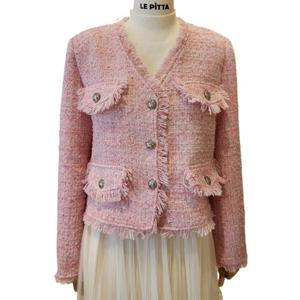 [르피타]V넥 트위드자켓 L261UJK251