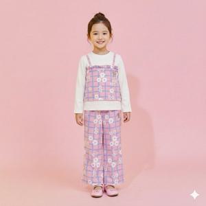 [프렌치캣(백)]PK 뷔스티에 TS 자가드 팬츠 셋업 Q61DDT230P180C