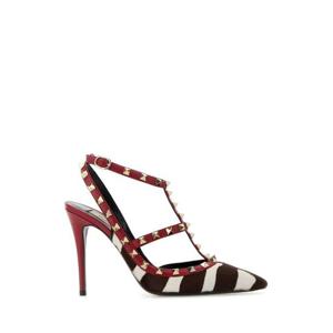 발렌티노 가라바니 힐 펌프스 8W0S0393SWC 0A8 Animal Print