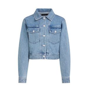 질스튜어트뉴욕   26SS 블루 워싱 코튼 데님자켓 JSJA6B260B2