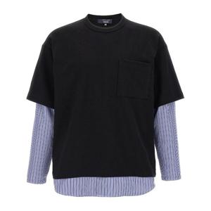 꼼데가르송 체스트 포켓 셔츠 인서트 티셔츠 HQT006 1