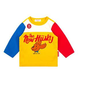 [베베드피노]하와이안 퍼피 베이비 컬러블럭 티셔츠 BP51TR137YL