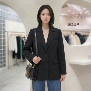 [숲]베이직 포켓디테일 테일러드 자켓  SC3JK381