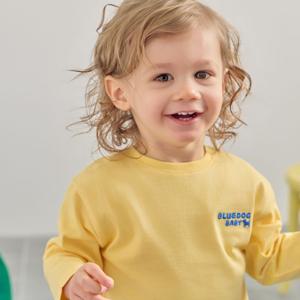 [블루독베이비]바나나크림 긴팔티셔츠 (461E0-670-02)