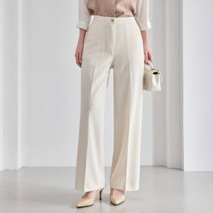 [모리스커밍홈] [55-77]심플 하이웨스트 세미와이드 슬랙스_M2603PT033B