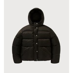 커버낫 W 후드 다운 자켓 B1 CO2504DP74 BR DN