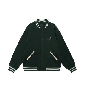 캉골 코듀로이 바시티 자켓 8554 A3 KRFCJK85540 GN BK