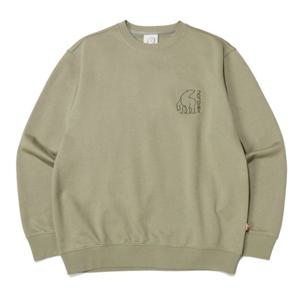 노르디스크 공용 미디엄 폴라베어 맨투맨 BB OUP24203 K6 MH W3 Y2 Z1